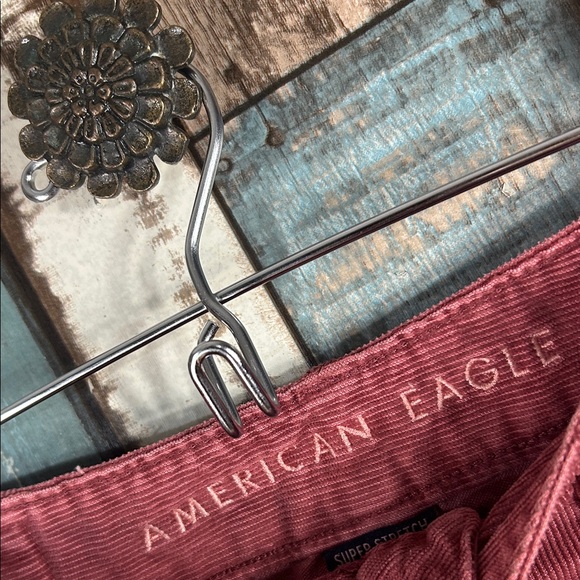 American Eagle Outfitters Red Mini corduroy Skirt - Picture 2 of 14